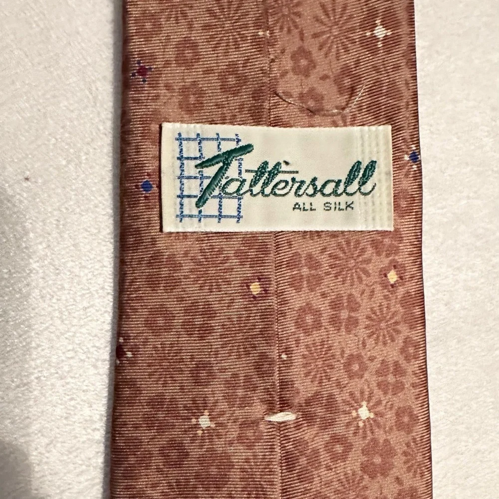Tattersall vintage silk